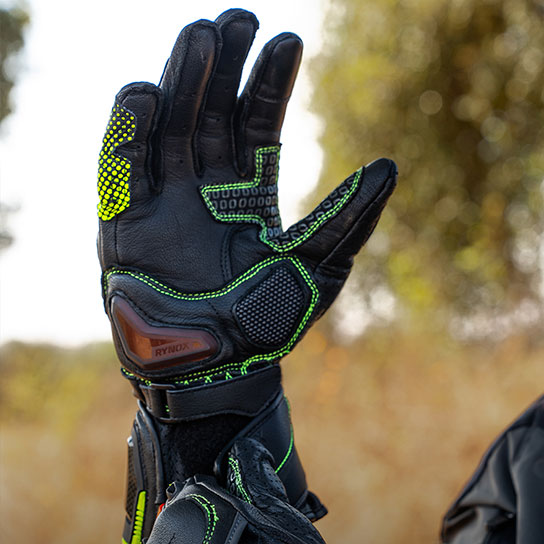 Rynox Advento Pro Gloves Hybrid Stitching